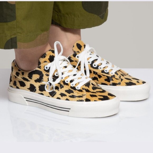 Vans Women's Sid DX Shoes Anaheim Factory Og Leopard 5.0W/3.5M NWT - Picture 1 of 16